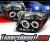 Sonar® LED CCFL Halo Projector Headlights (Black) - 05-08 Nissan Frontier