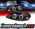 Sonar® LED CCFL Halo Projector Headlights (Black) - 06-13 Chevy Impala