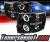 Sonar® LED CCFL Halo Projector Headlights (Black) - 07-13 Chevy Silverado