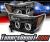 Sonar® LED CCFL Halo Projector Headlights (Black) - 08-13 Toyota Sequoia