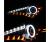 Sonar® LED CCFL Halo Projector Headlights (Black) - 12-16 Scion FR-S FRS