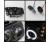 Sonar® LED CCFL Halo Projector Headlights (Smoke) - 03-06 Chevy Avalanche (Exc. Body Cladding)