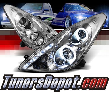Sonar® LED Halo Projector Headlights - 00-05 Toyota Celica