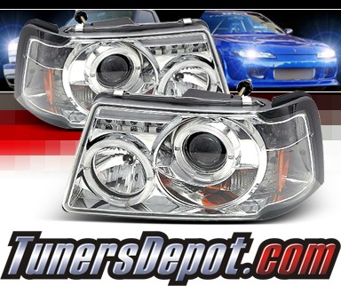Sonar® LED Halo Projector Headlights - 01-08 Ford Ranger