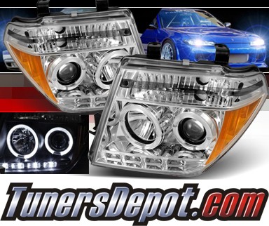 Sonar® LED Halo Projector Headlights - 05-07 Nissan Pathfinder