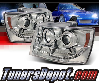 Sonar® LED Halo Projector Headlights - 07-14 Chevy Suburban