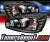 Sonar® LED Halo Projector Headlights (Black) - 04-07 Chevy Malibu