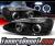 Sonar® LED Halo Projector Headlights (Black) - 04-08 Pontiac Grand Prix