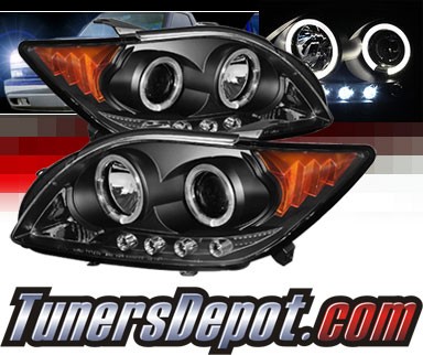 Sonar® LED Halo Projector Headlights (Black) - 08-10 Scion tC