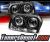 Sonar® LED Halo Projector Headlights (Black) - 09-10 Chrysler 300