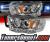 Sonar® LED Halo Projector Headlights (Chrome) - 03-05 Dodge Ram Pickup