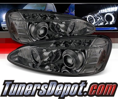 Sonar® LED Halo Projector Headlights (Smoke) - 04-08 Pontiac Grand Prix