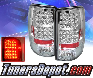 Sonar® LED Tail Lights - 00-06 Chevy Suburban (w/o barn doors)