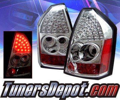 Sonar® LED Tail Lights - 05-07 Chrysler 300
