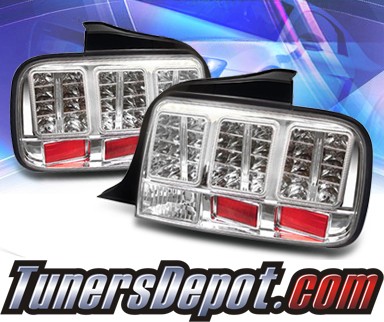 Sonar® LED Tail Lights - 05-09 Ford Mustang