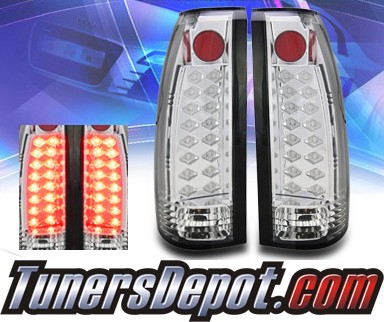 Sonar® LED Tail Lights - 88-98 Chevy Full Size Pickup