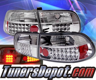 Sonar® LED Tail Lights - 92-95 Honda Civic 3dr.