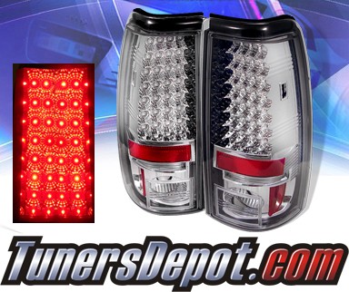 Sonar® LED Tail Lights - 99-06 Chevy Silverado Dualie