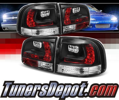 Sonar® LED Tail Lights (Black) - 03-07 VW Volkswagen Touareg