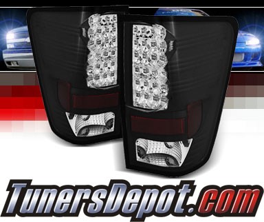 Sonar® LED Tail Lights (Black) - 04-12 Nissan Titan