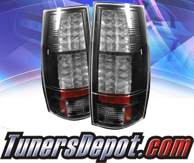 Sonar® LED Tail Lights (Black) - 07-12 GMC Yukon (Incl. XL/Denali)