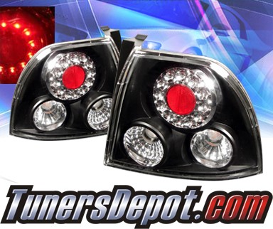 Sonar® LED Tail Lights (Black) - 94-95 Honda Accord