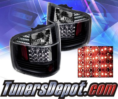 Sonar® LED Tail Lights (Black) - 96-00 Isuzu Hombre