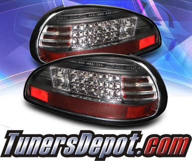 Sonar® LED Tail Lights (Black) - 97-03 Pontiac Grand Prix