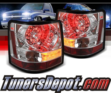 Sonar® LED Tail Lights (Chrome) - 06-09 Land Rover Range Rover Sport