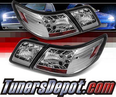 Sonar® LED Tail Lights (Chrome) - 07-09 Toyota Camry