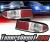 Sonar® LED Tail Lights (Chrome) - 95-98 Nissan 240SX