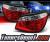 Sonar® LED Tail Lights (Red/Clear) - 04-07 BMW 530i E60 4dr. Sedan