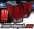 Sonar® LED Tail Lights (Red/Clear) - 07-10 Jeep Grand Cherokee