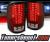 Sonar® LED Tail Lights (Red/Clear) - 07-13 GMC Sierra