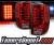 Sonar® LED Tail Lights (Red/Clear) - 09-16 Ram Pickup 1500