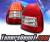 Sonar® LED Tail Lights (Red/Clear) - 96-00 Honda Civic 3dr.