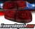Sonar® LED Tail Lights (Red/Smoke) - 03-07 VW Volkswagen Touareg