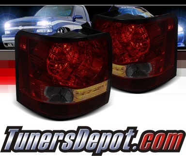Sonar® LED Tail Lights (Red/Smoke) - 06-09 Land Rover Range Rover Sport