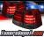 Sonar® LED Tail Lights (Red/Smoke) - 08-11 Toyota Land Cruiser