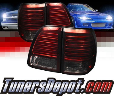 Sonar® LED Tail Lights (Red/Smoke) - 98-05 Toyota Land Cruiser