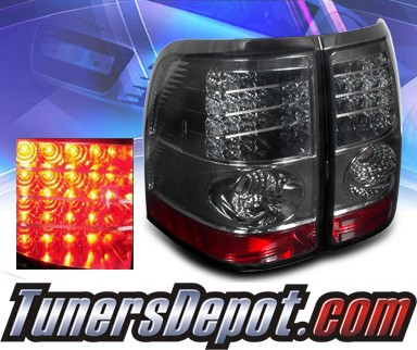Sonar® LED Tail Lights (Smoke) - 02-05 Ford Explorer