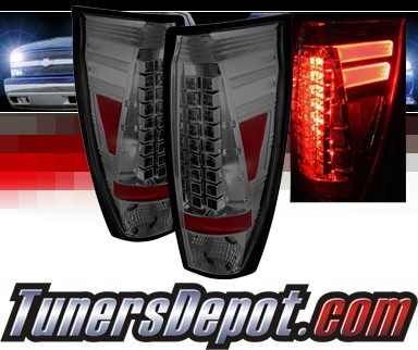 Sonar® LED Tail Lights (Smoke) - 02-06 Chevy Avalanche