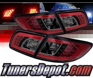 Sonar® LED Tail Lights (Smoke) - 03-08 Mazda 6 4dr/5dr (Exc. Wagon)