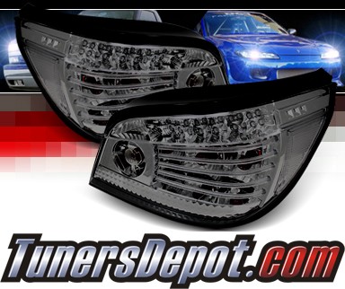 Sonar® LED Tail Lights (Smoke) - 04-07 BMW 525i E60 4dr. Sedan