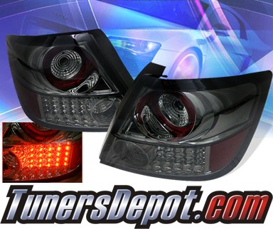 Sonar® LED Tail Lights (Smoke) - 05-10 Scion TC