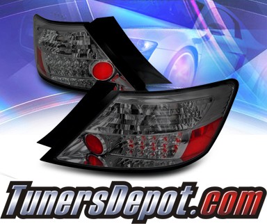 Sonar® LED Tail Lights (Smoke) - 06-10 Honda Civic 2dr.