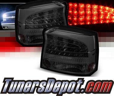 Sonar® LED Tail Lights (Smoke) - 09-10 Dodge Charger