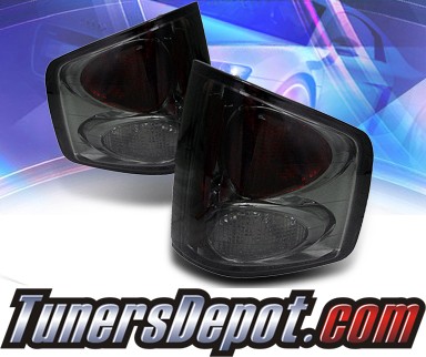 Sonar® LED Tail Lights (Smoke) - 94-04 Chevy S10 S-10