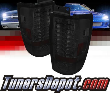 Sonar® LED Tail Lights (Smoke) - 97-02 Ford Expedition (Gen 2)