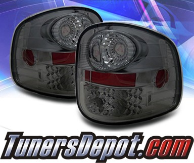 Sonar® LED Tail Lights (Smoke) - 97-03 Ford F-150 F150 Flareside